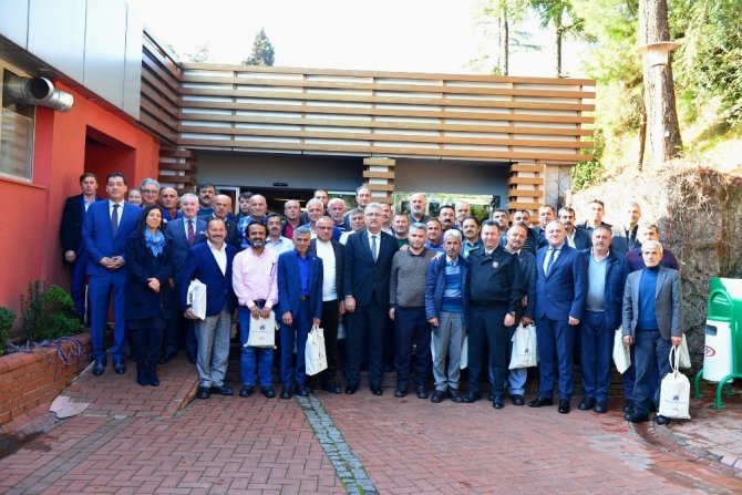 Kdz. Ereğli’deki Köy Muhtarları ERDEMİR’i gezdi