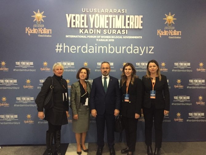 AK Parti Çanakkale Meclis üyesi kadınlar ’Yerel Yönetimde Kadın Şurası’ için Ankara’da