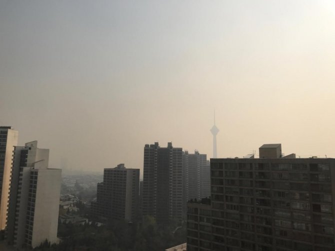İran’da hava kirliliği rekor seviyede