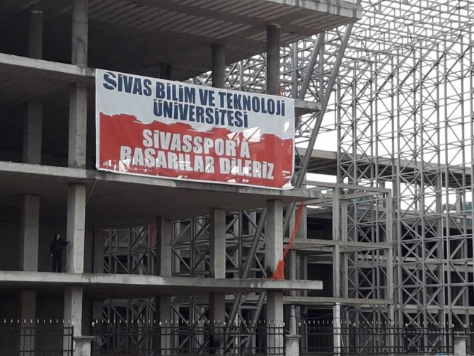 Sivas Bilim ve Teknoloji Üniversitesi’nden Sivasspor’a tam destek