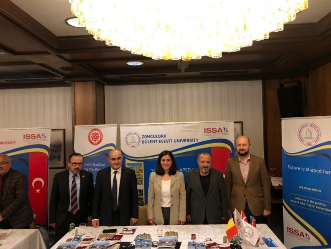Rektör Çufalı, Almanya’da 5. ISSA Türk üniversiteleri tanıtım fuarına katıldı