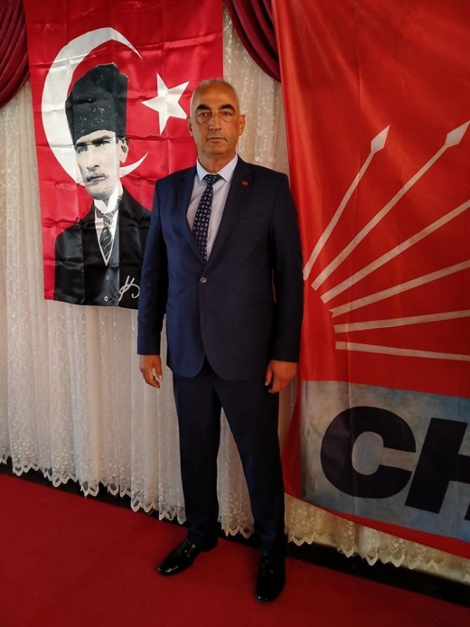 CHP Erzin İlçe Başkanı Yalçın Elmasoğlu oldu
