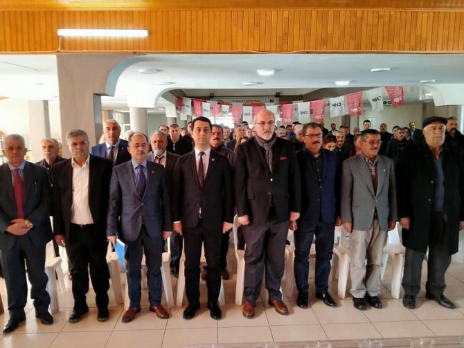 CHP Erzin İlçe Başkanı Yalçın Elmasoğlu oldu