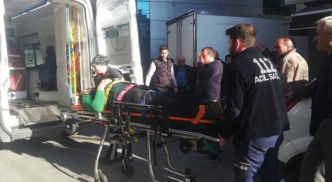 Bafra’da iş kazası: 1 yaralı
