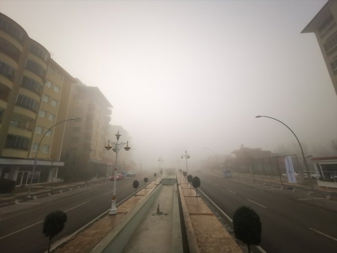 Malatya'da yoğun sis