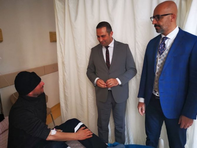 Erzincan İl Sağlık Müdürü Erkan Hirik ilçe devlet hastanelerini ziyaret etti