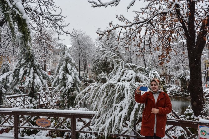 Malatya'da kar yağışı etkili oldu