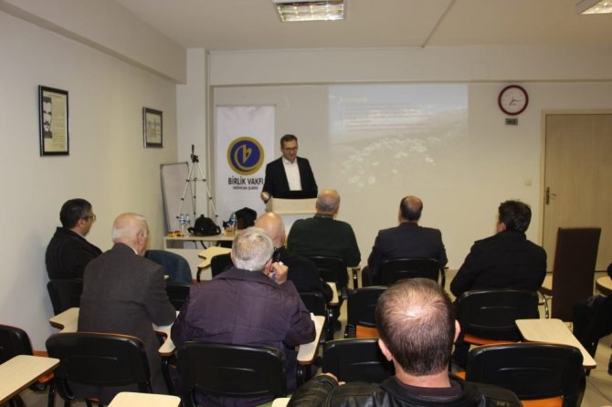 Prof. Dr. Ali Kandemir, Erzincan ve çevresindeki endemik bitkileri anlattı