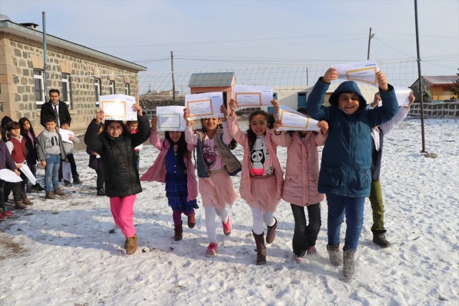 Doğu Anadolu'da karne heyecanı