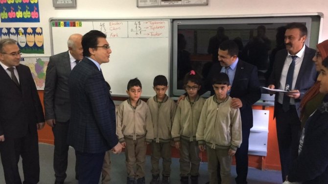 Yozgatlı beşizler karnelerini aldı