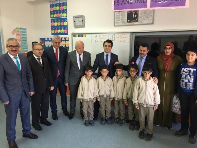 Yozgatlı beşizler karnelerini aldı