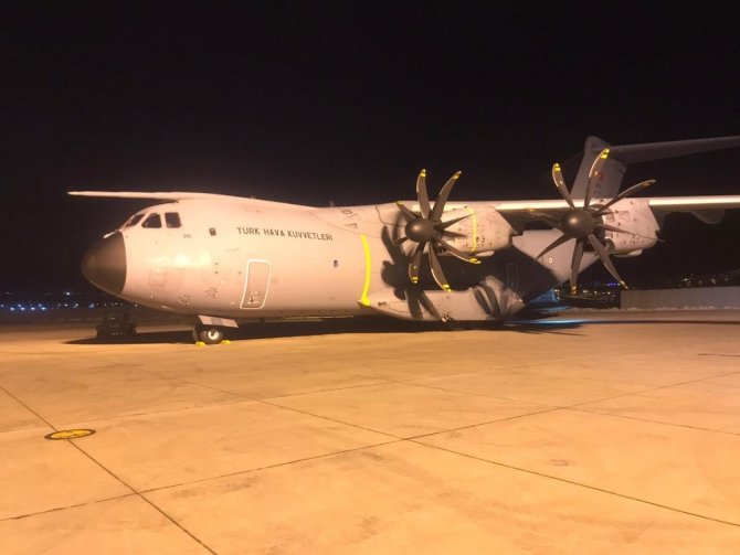 Yaralıları Türkiye’ye getirmek için Mogadişu’ya gidecek olan uçak Ankara’da