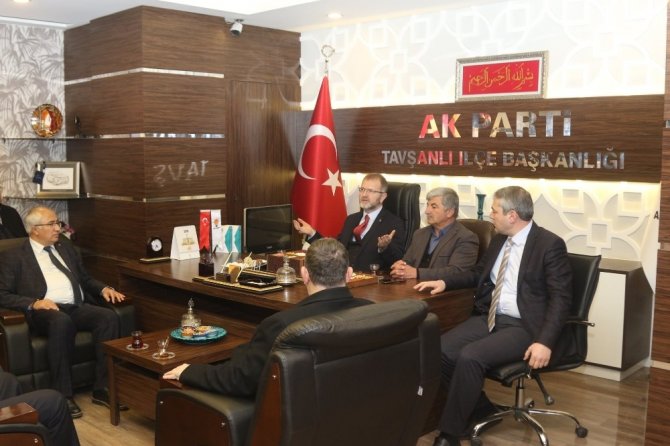AK Parti İl Başkanı Sebahattin Ceyhun’dan Tavşanlı ziyareti