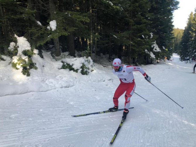 Vanlı kayakçı Balkan ikincisi oldu