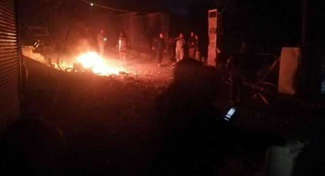 YPG/PKK’lı teröristlerden Afrin’e füze saldırısı: 1 ölü, 4 yaralı