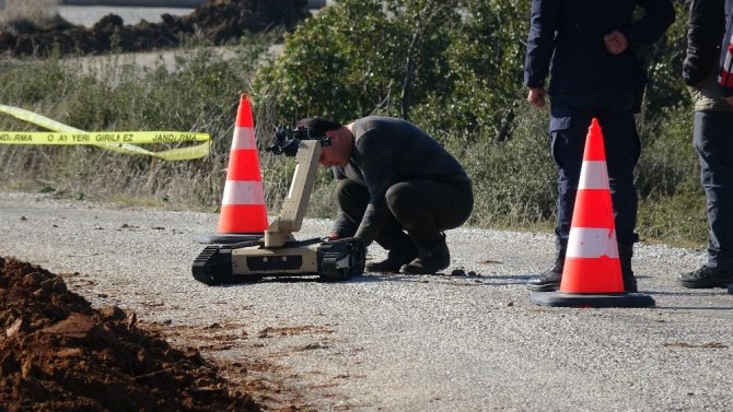 Çanakkale Savaşları’ndan kalma Osmanlı el bombası imha edildi