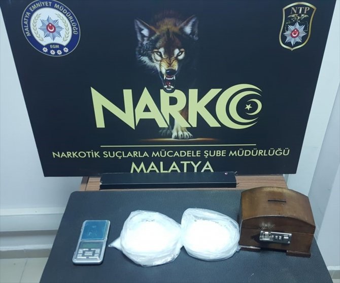 Malatya'da uyuşturucu operasyonunda 2 şüpheli yakalandı