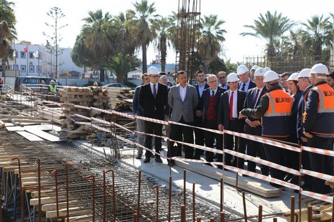 Başkanlardan Turgutreis Yaşam Merkezi’nde inceleme