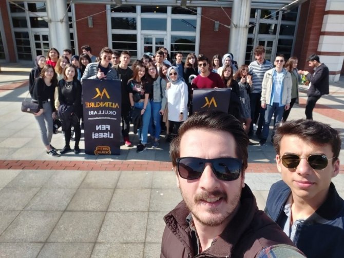 Altınküre lisesi öğrencileri üniversiteleri gezdi