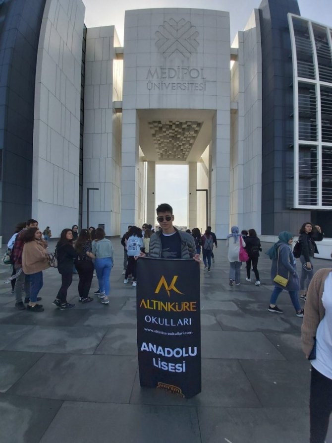 Altınküre lisesi öğrencileri üniversiteleri gezdi
