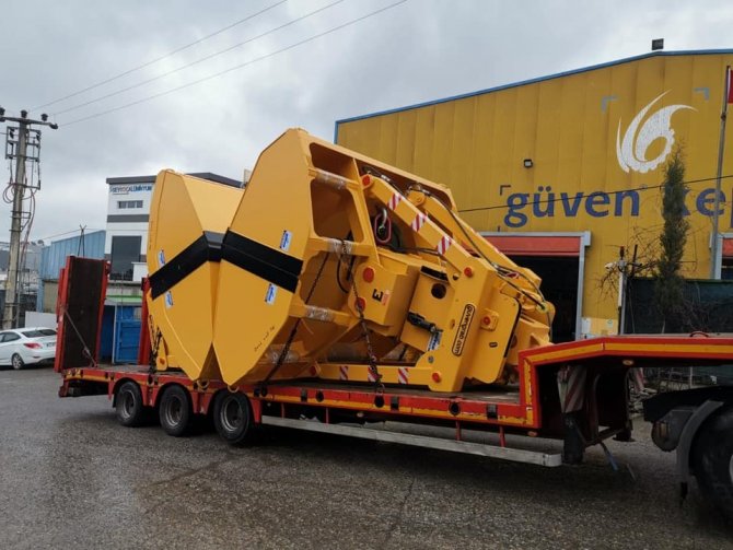 Güven Kepçe, yeni yılda da kepçe ihracatını sürdürüyor