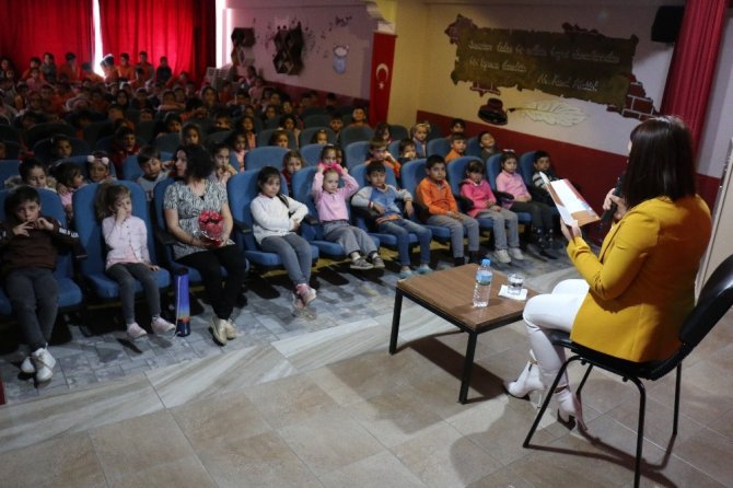 Beşeylül İlkokulunda ‘Bir varmış, bir çokmuş’ projesi