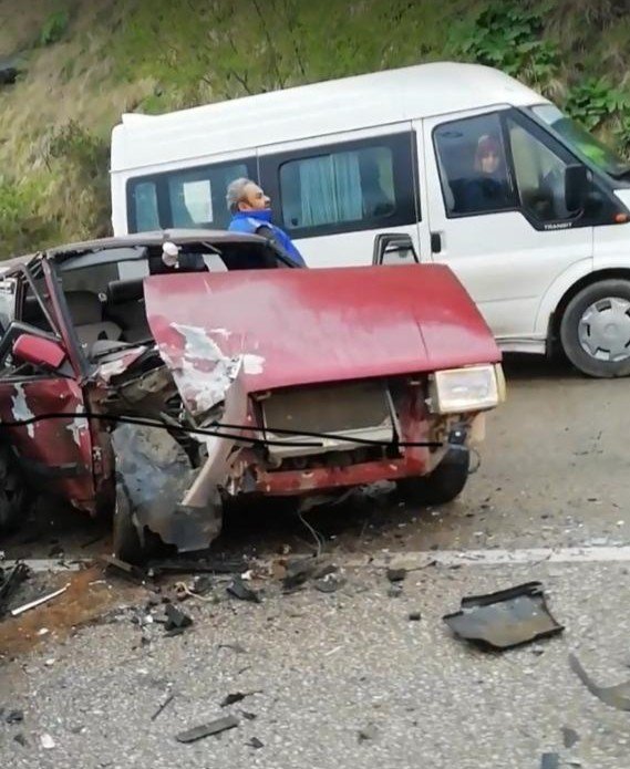 Ordu’da trafik kazası: 3 yaralı