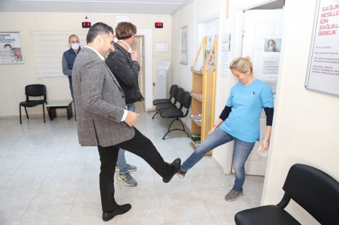 Başkan Kayalar’dan ayak selamı