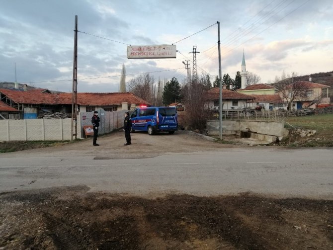 Yozgat’ta Derbent köyü karantina altına alındı