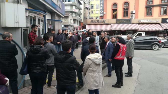 Zonguldaklı vatandaşlar uyarılara aldırış etmedi
