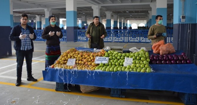 Millet Çarşısı pazar yeri dualarla açıldı