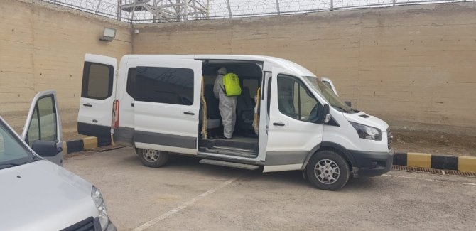 Bayburt M Tipi Kapalı Ceza infaz Kurumu’nda Kovid-19 tedbirleri