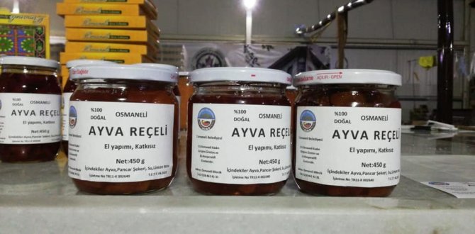 Osmaneli Belediyesi yöresel ürün çeşitlerine üç yeni ürün daha kattı