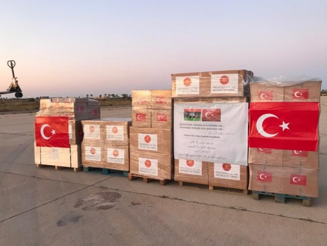 Türkiye’den Libya’ya yardım