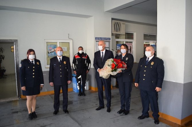 Marmaris’te Türk Polis Teşkilatının kuruluşunun 175. yılı düzenlenen törenle kutlandı