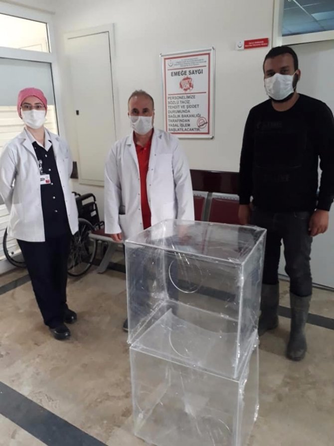 İşadamından hastaneye yüz siperliği bağışı