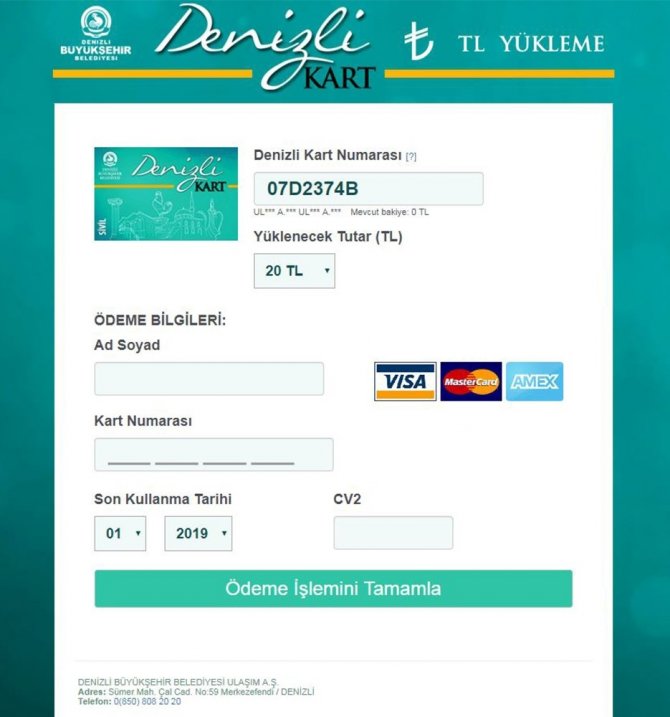 Online dolum işlemi sağlıklı ulaşıma da büyük fayda sağladı