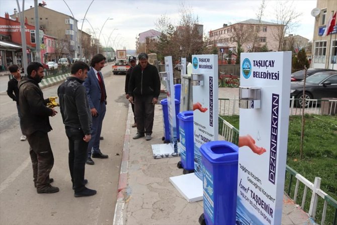 Ağrı'da koronavirüs tedbirleri devam ediyor