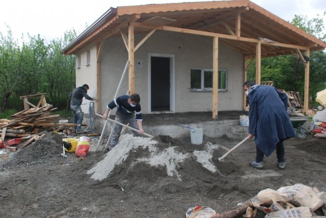 İnşaat işçileri 1 Mayıs’ı çalışarak geçirdi