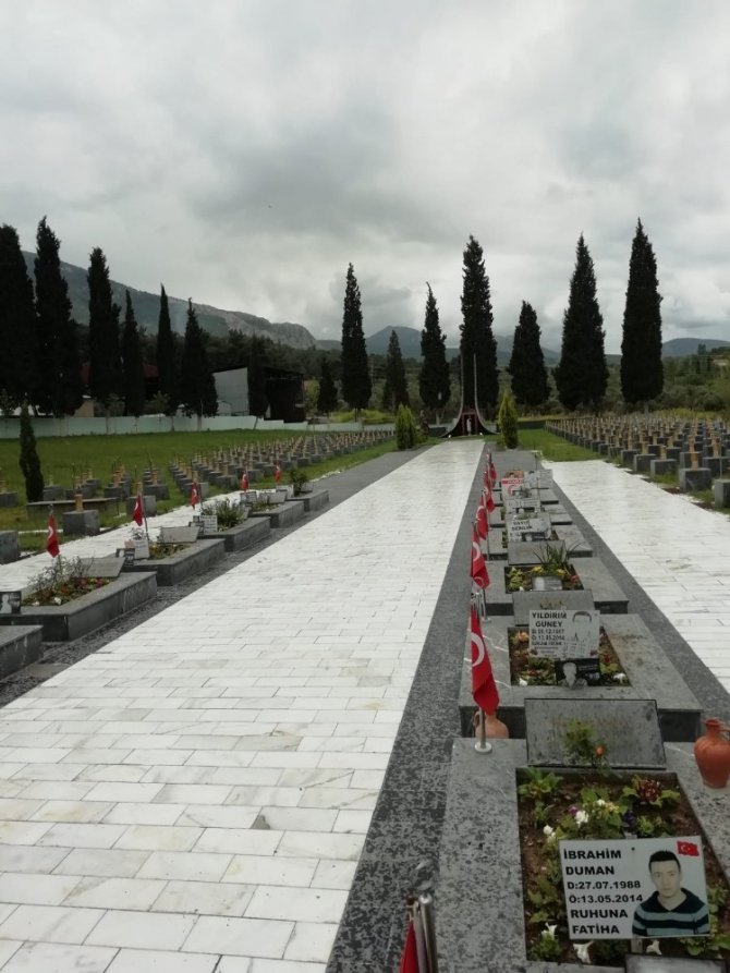 Soma Maden Şehitliği’ne düzenleme