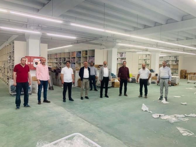 Diyarbakır Tekstil OSB’de fabrikalar üretim yapmaya hazır