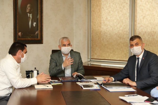 Bunyamin Ciftci Den Baskan Vekili Cakmak A Hayirli Olsun Ziyareti