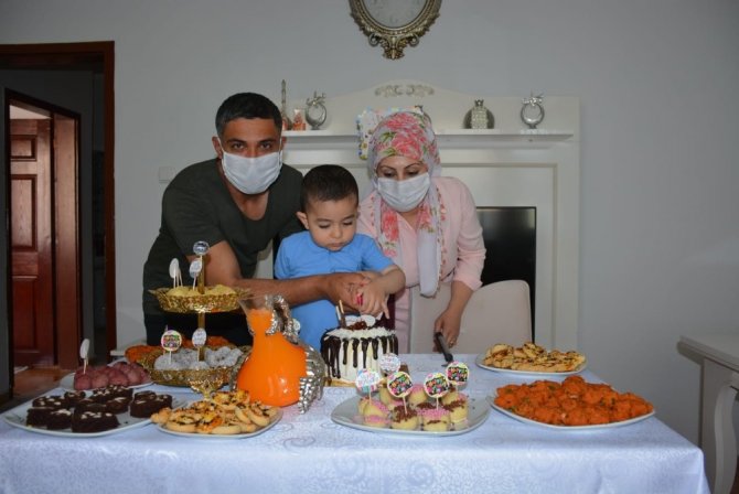 Kızıltepe ’vefa’ ekibinden 2 yaşındaki Muhammed’e doğum günü sürprizi