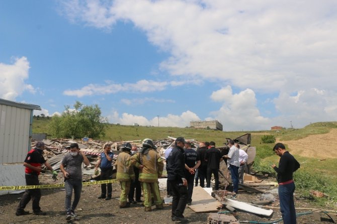Başakşehir’de fabrikanın kazan dairesinde patlama: 2 ölü