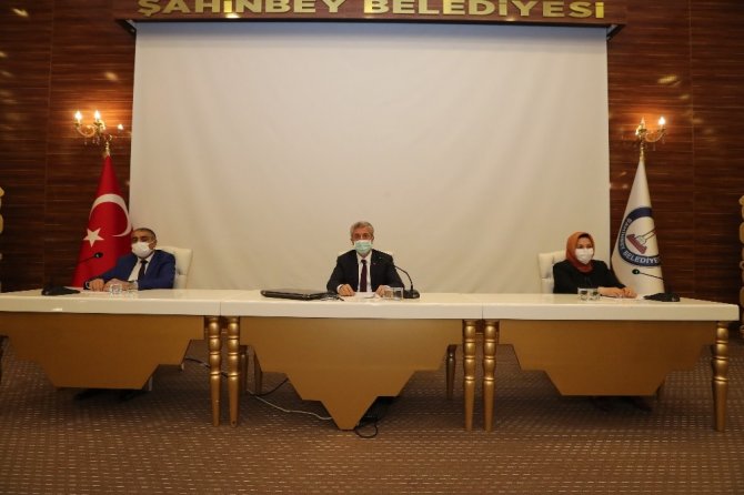 Şahinbey Belediye Meclisi toplandı