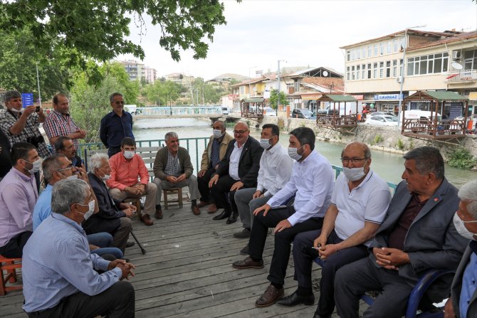 CHP Genel Başkan Yardımcısı Ağbaba Darende'de