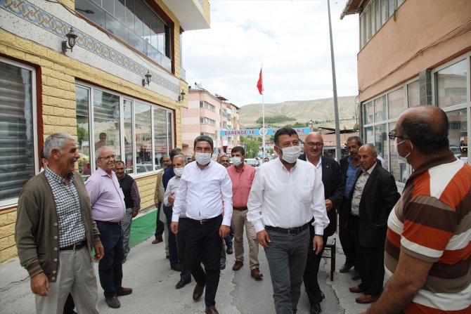 CHP Genel Başkan Yardımcısı Ağbaba Darende'de