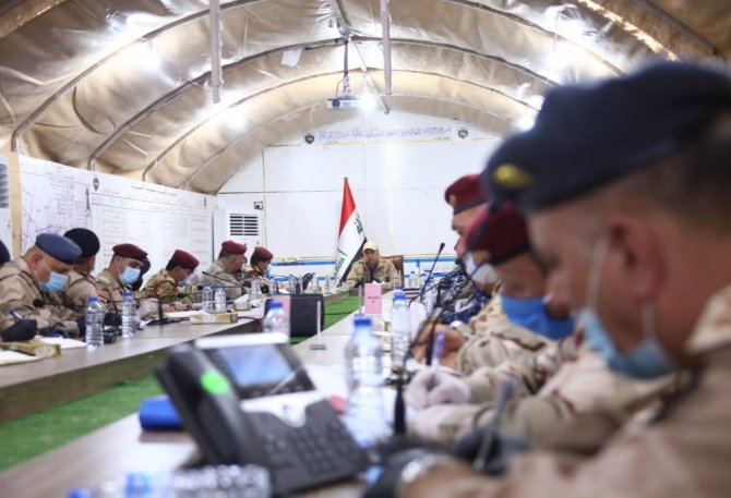 Irak Başbakanı El-Kazimi, DEAŞ operasyonunu Kerkük’ten yürüttü