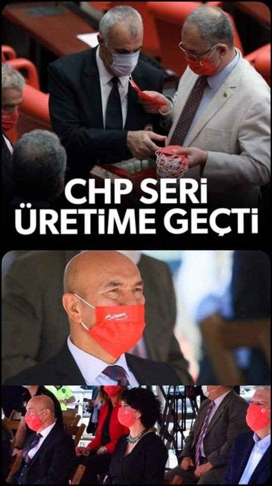 AK Parti’li Yavuz’dan bayrak ve Atatürk imzası bulunan maske takan CHP’li vekillere tepki