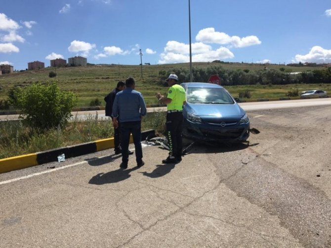 Kırıkkale’de trafik kazası: 1 yaralı